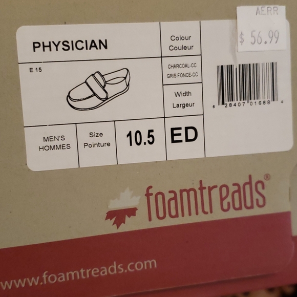 Foam treads physician slippers - Picture 2 of 8